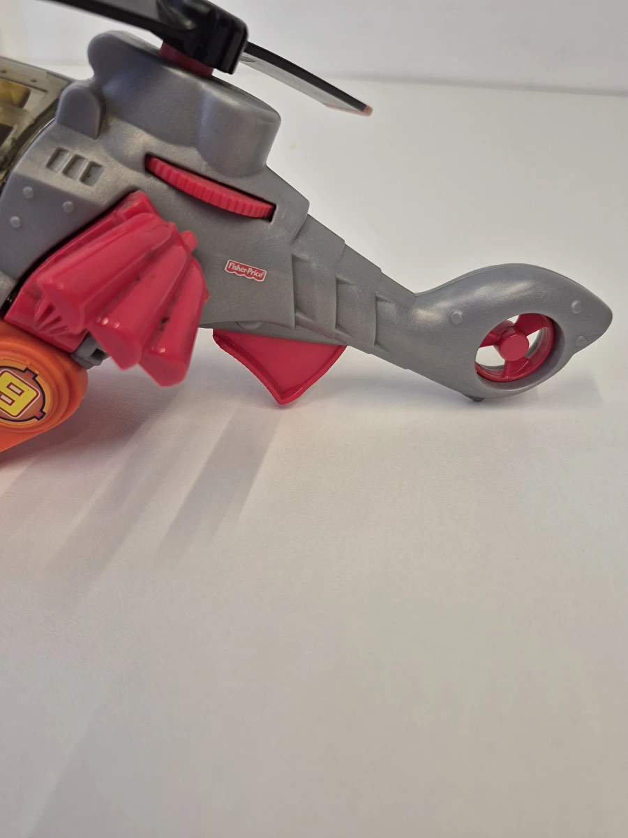 Helicóptero Articulado Cinza Fisher Price