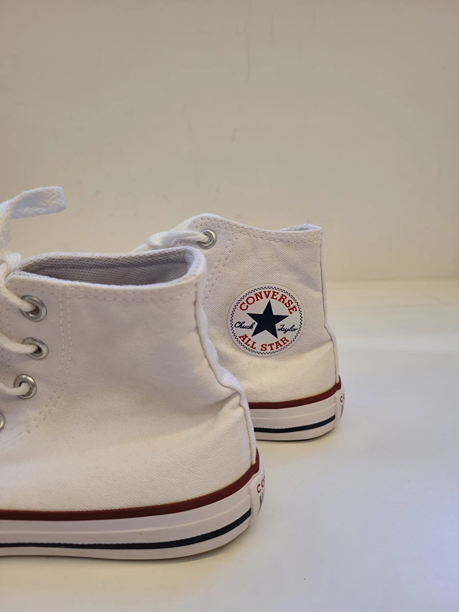 Tênis Cano Médio/Com Cadarço Branco All Star 32