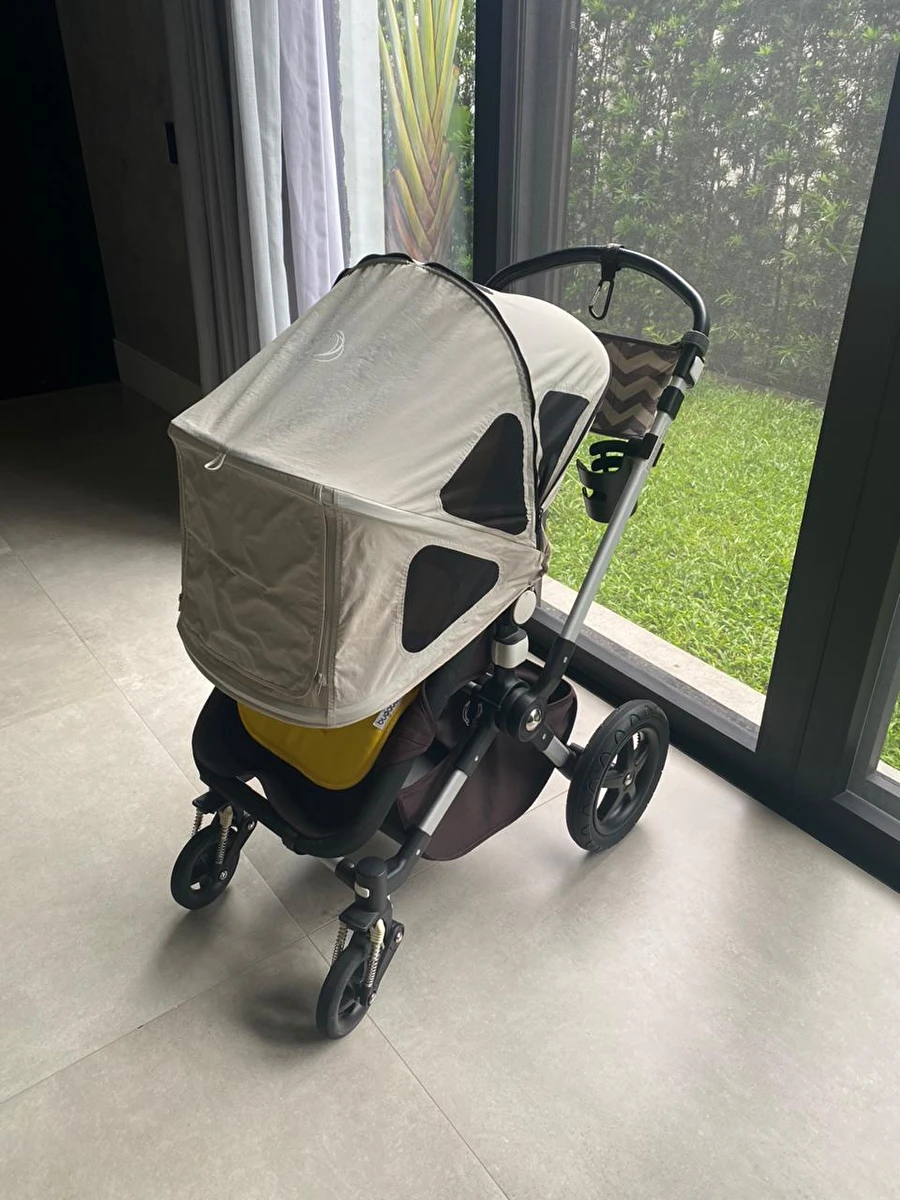 Carrinho Cameleon 3 Plus 2 Em 1 Versátil E Fácil Cinza Bugaboo