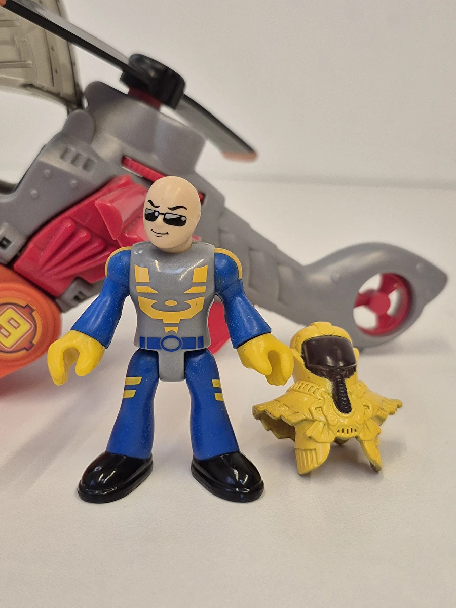 Helicóptero Articulado Cinza Fisher Price