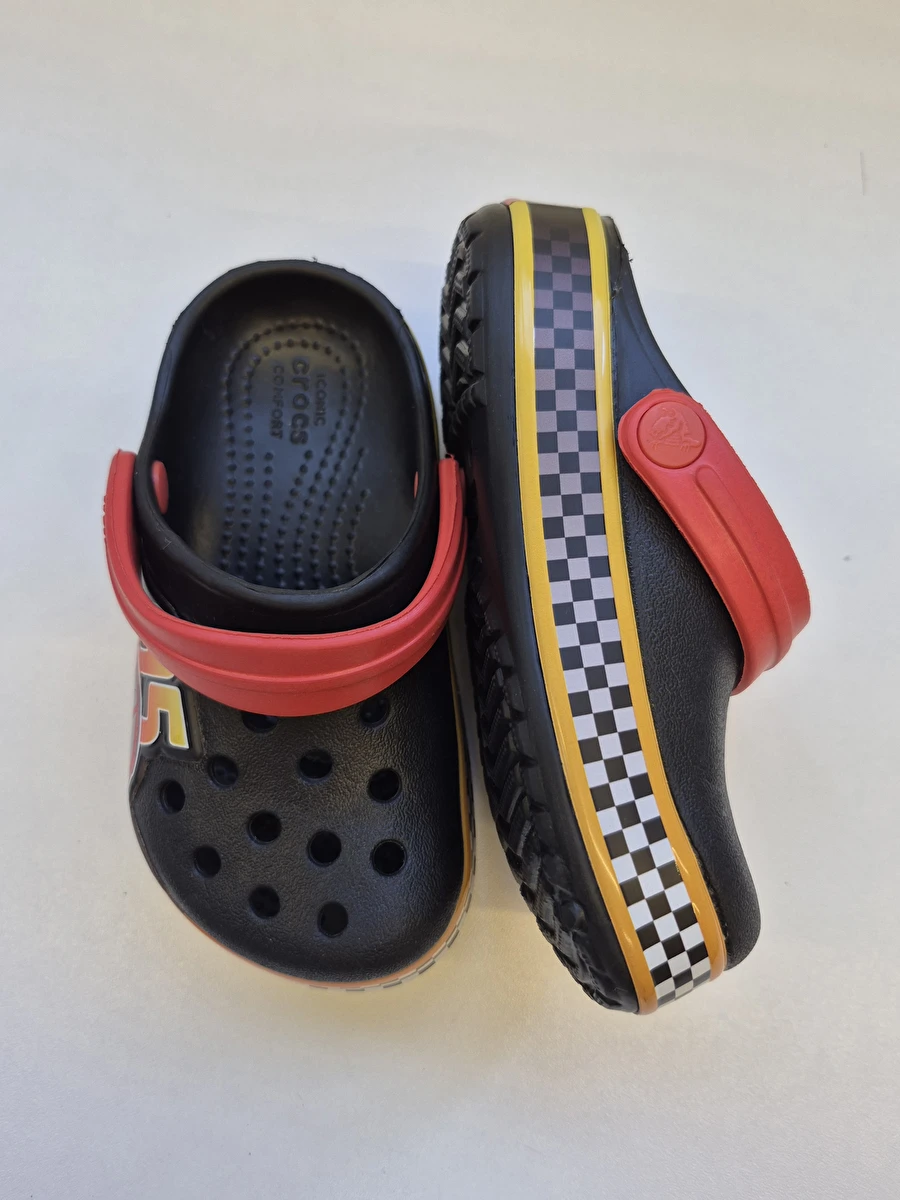 Sandália Modelo Tradicional/Carros Preto Crocs C 8
