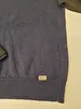 Suéter Decote V/Tipo Tricô Azul Armani 10 Anos