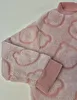 Macacão Manga Longa Com Zíper/Tipo Fleece Rosa Acessories 1 Ano