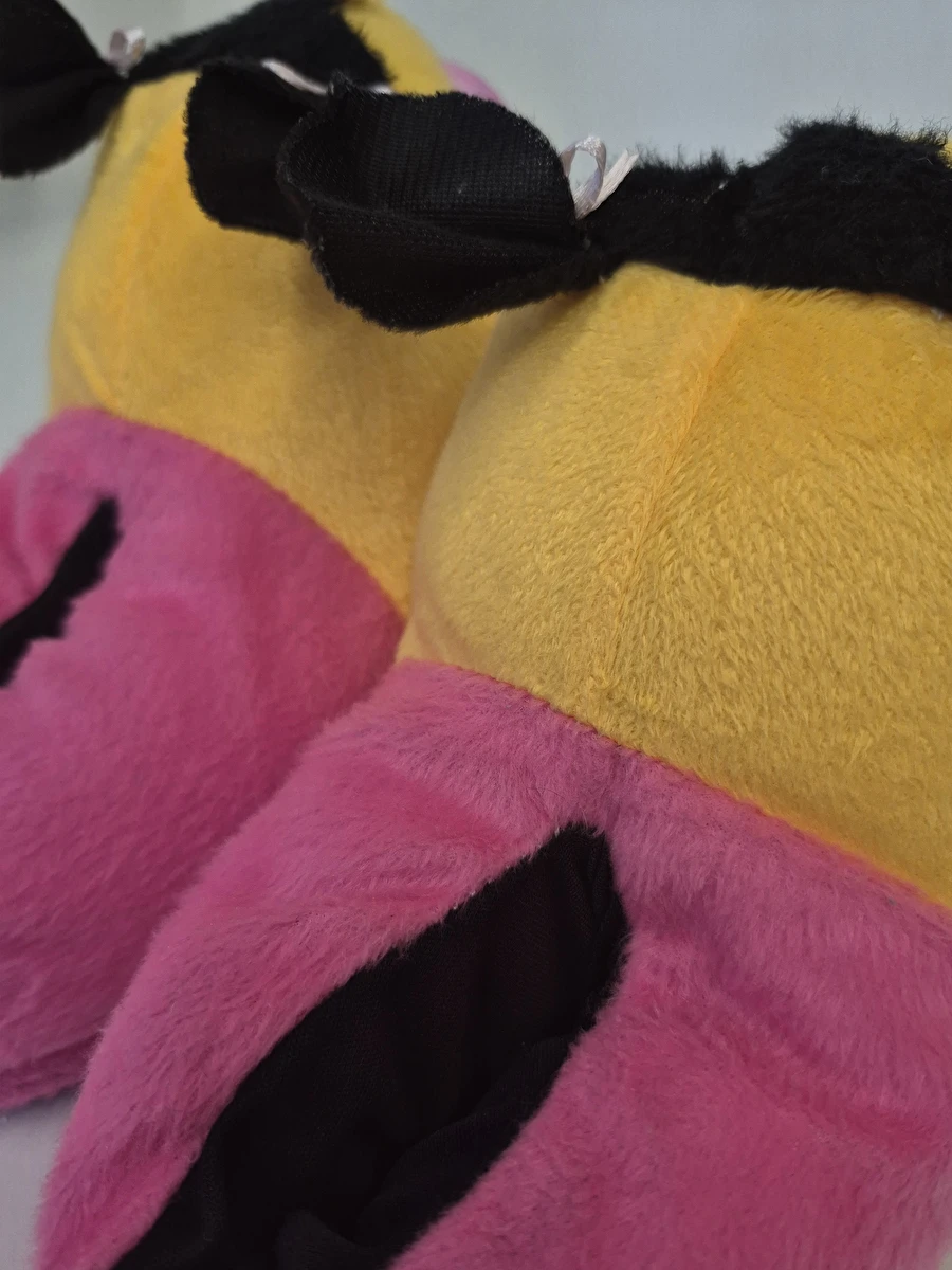 Pantufa Minion Rosa Sem Marca 25