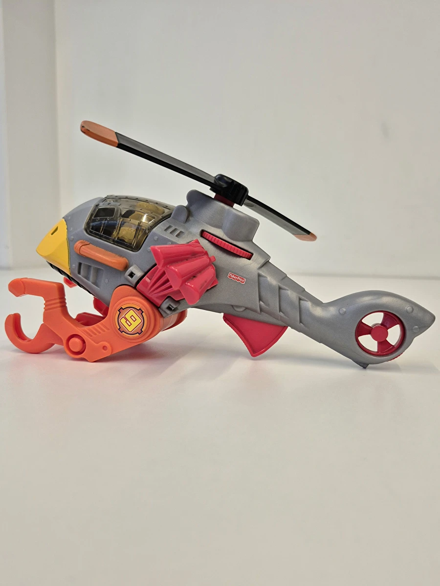 Helicóptero Articulado Cinza Fisher Price