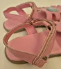 Sandália Com Velcro Rosa Bibi 26