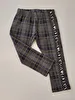 Calça Com Elástico Na Cintura/Xadrez Azul Chicco 2 Anos