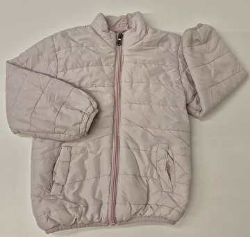 Jaqueta Com Zíper/Tipo Puffer Rosa Yoyo Kids 3 Anos