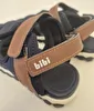 Sandália Com Velcro Azul Bibi 29