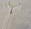 Casaco Com Zíper/Tipo Fleece Branco Carter's 3 Meses