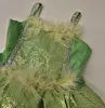Fantasia Vestido/Sininho Verde Tango Fashion 4 Anos