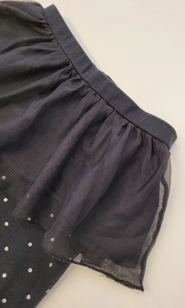 Calça Com Saia De Tule Acoplada Preto Carter's 2 Anos