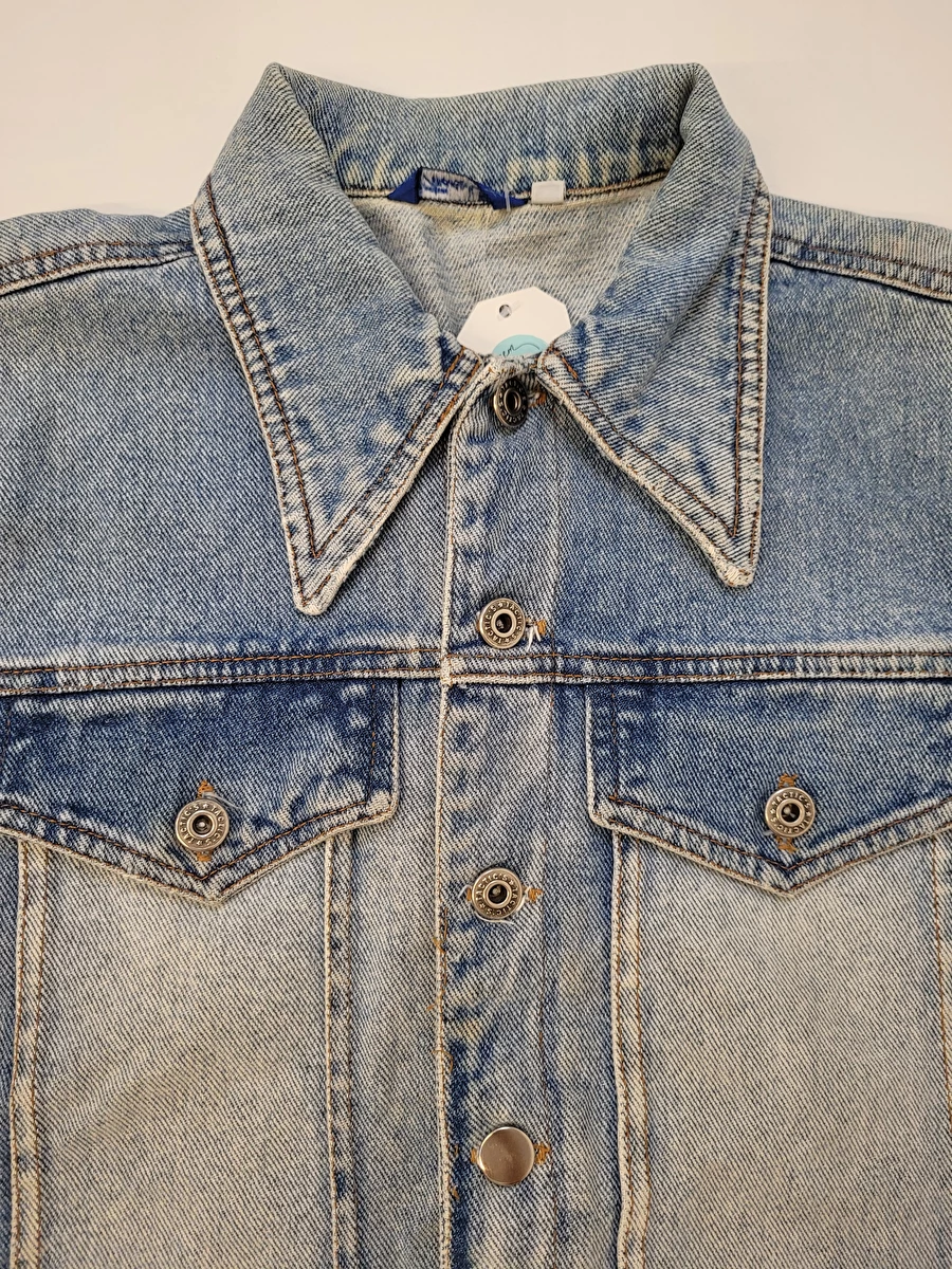Jaqueta Algodão Tipo Jeans Azul Tactic's 18 Anos