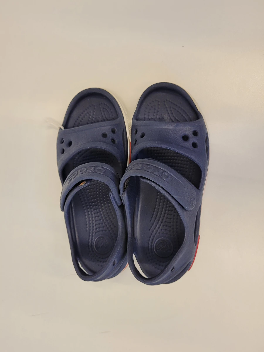 Sandália Com Velcro Azul Crocs C12