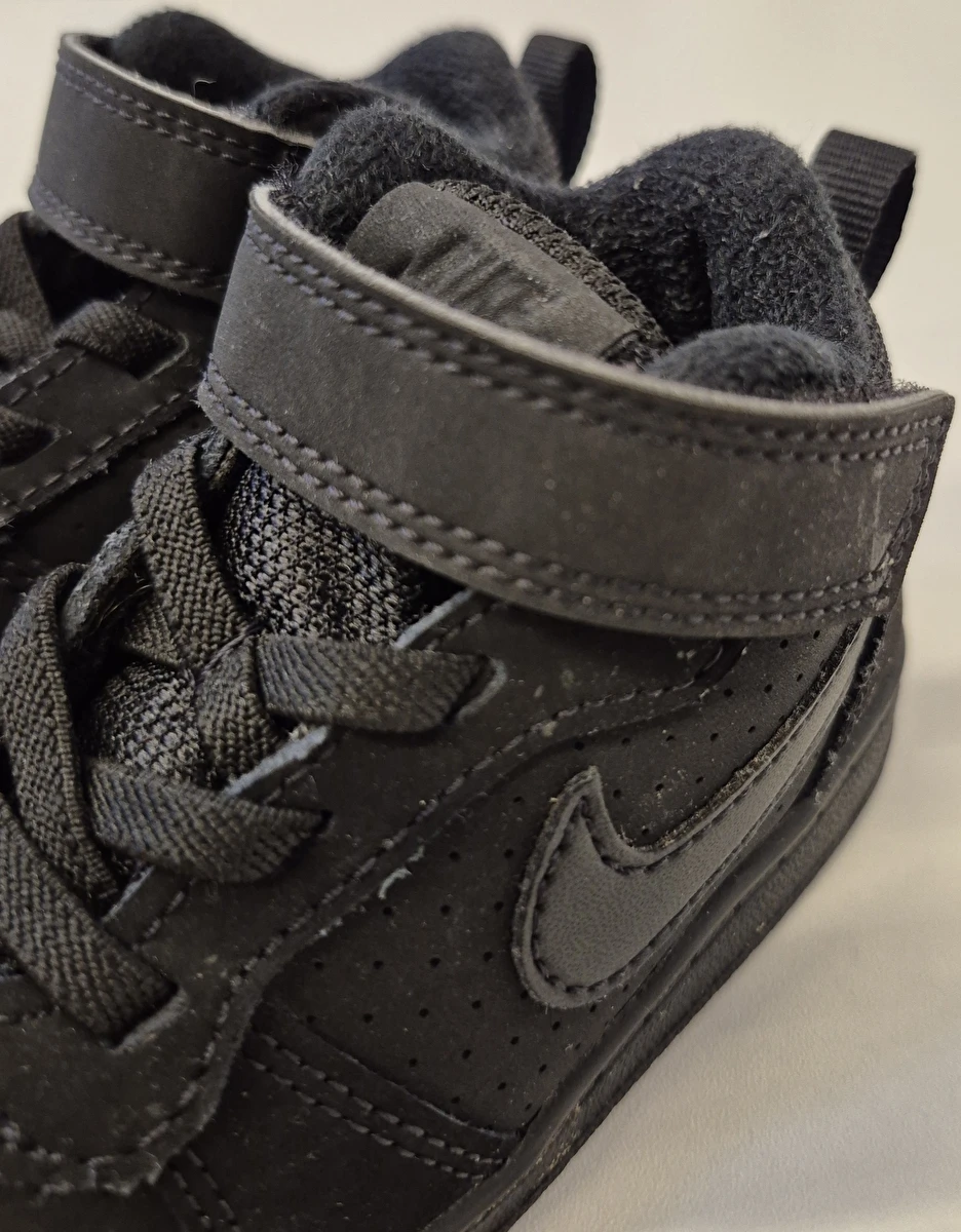 Tênis Cano Médio/Com Velcro Preto Nike 21