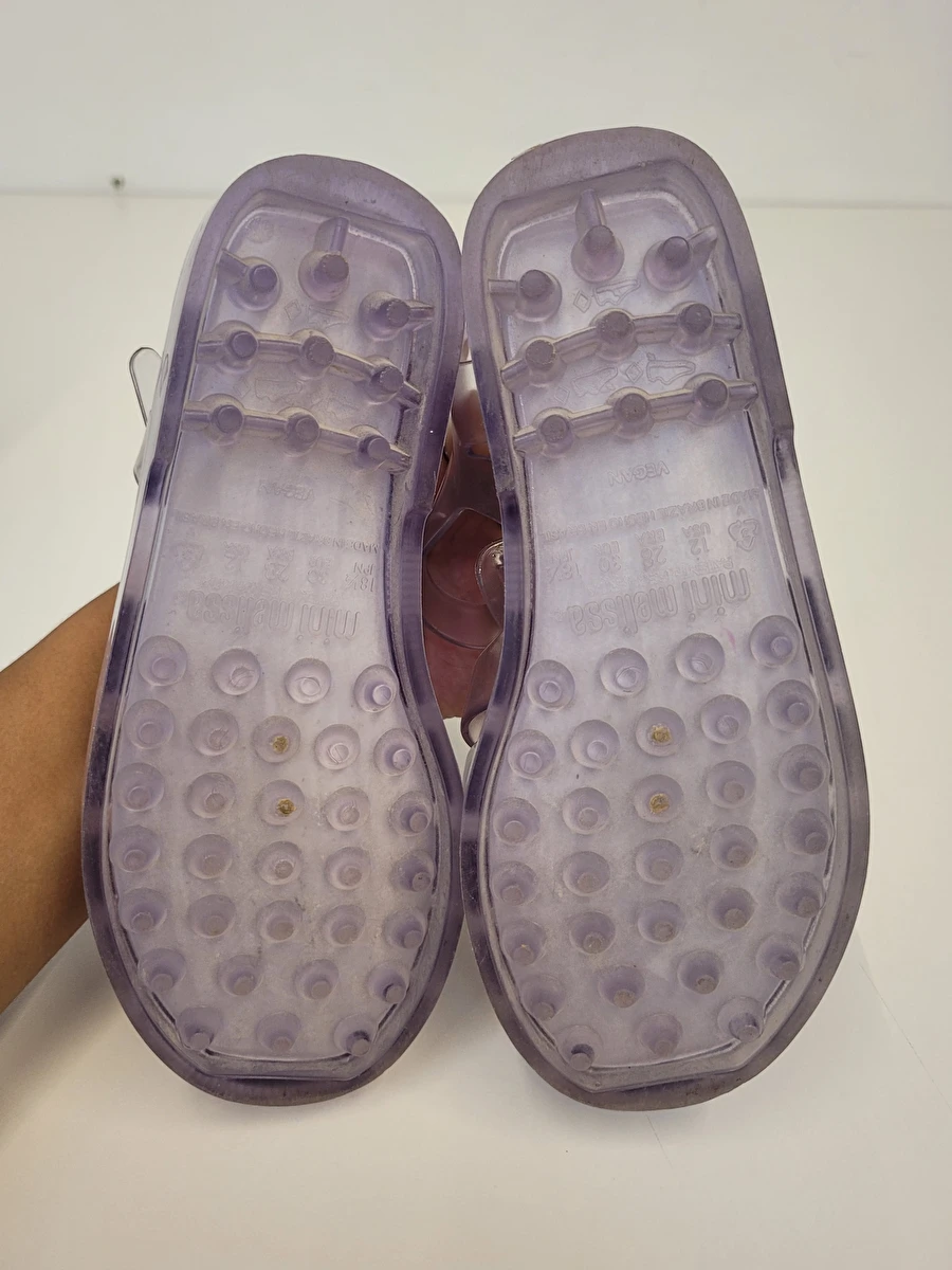 Sandália Com Fivela Transparente Melissa 28
