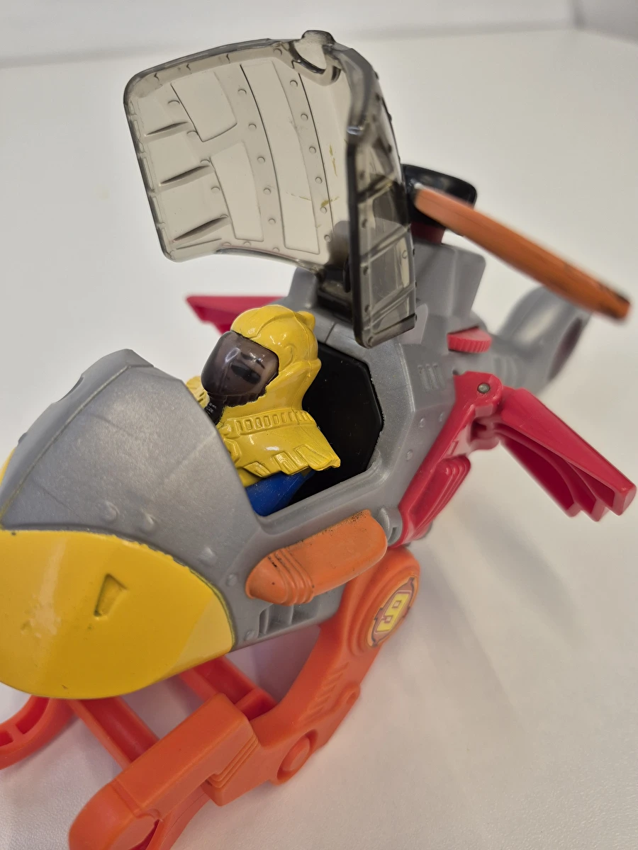 Helicóptero Articulado Cinza Fisher Price