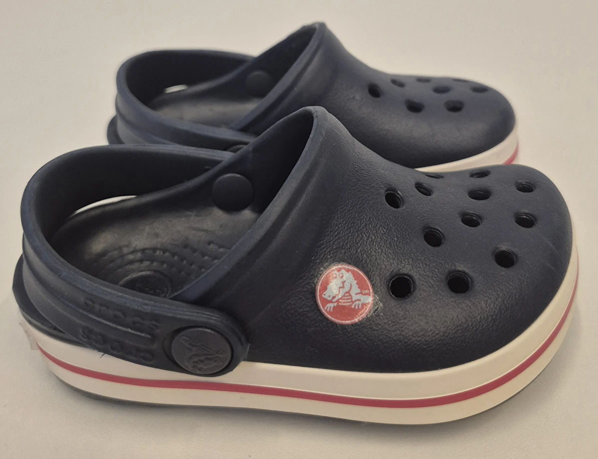 Sandália Modelo Tradicional Azul Crocs C 4-5