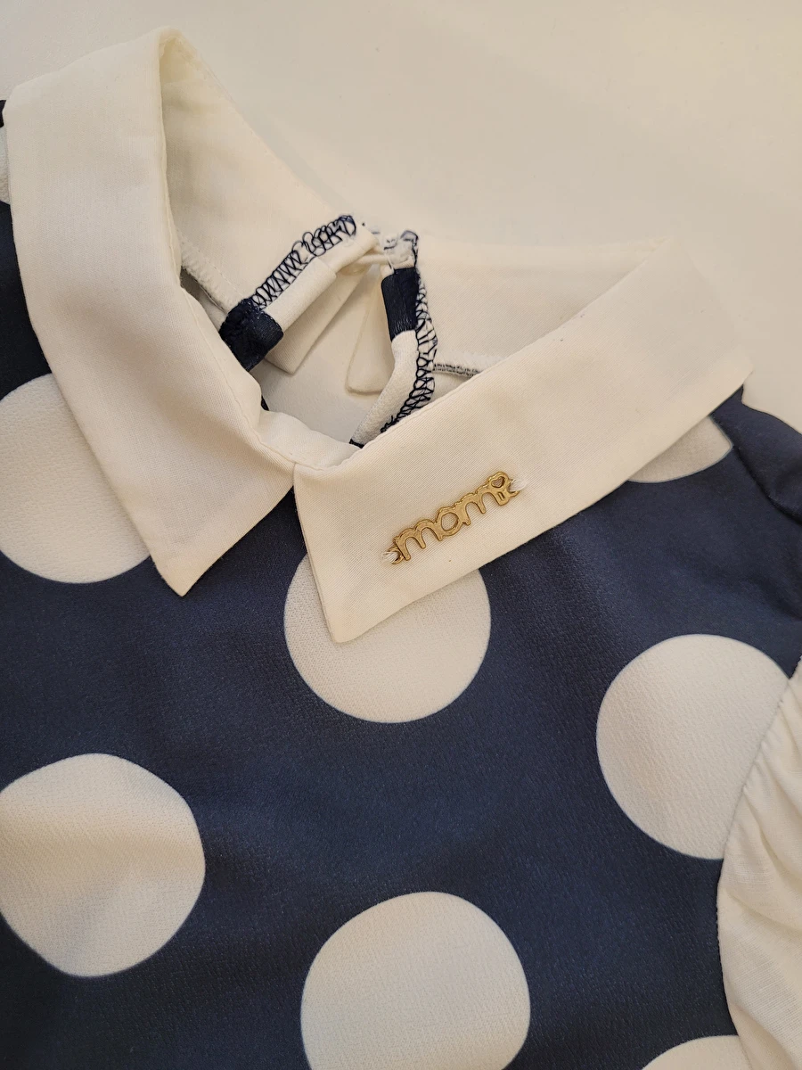 Vestido Novo Azul Momi 6 Anos