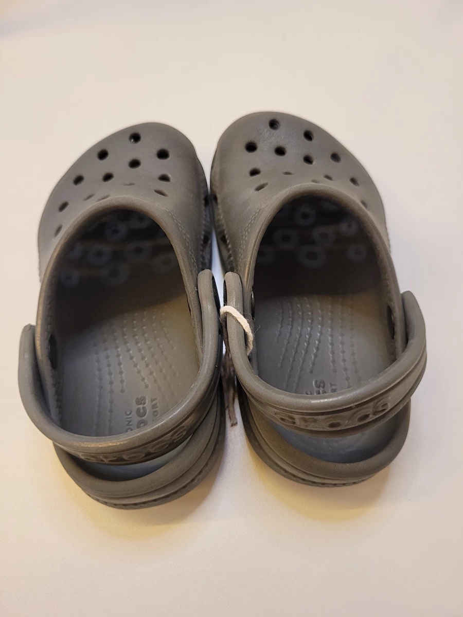 Sandália Borracha Cinza Crocs C8