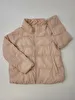 Jaqueta Com Zíper/Tipo Puffer Rosa Uniqlo 7-8 Anos
