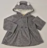 Casaco Com 4 Botões/Capuz/Tipo Fleece Cinza Carter's 1 Ano