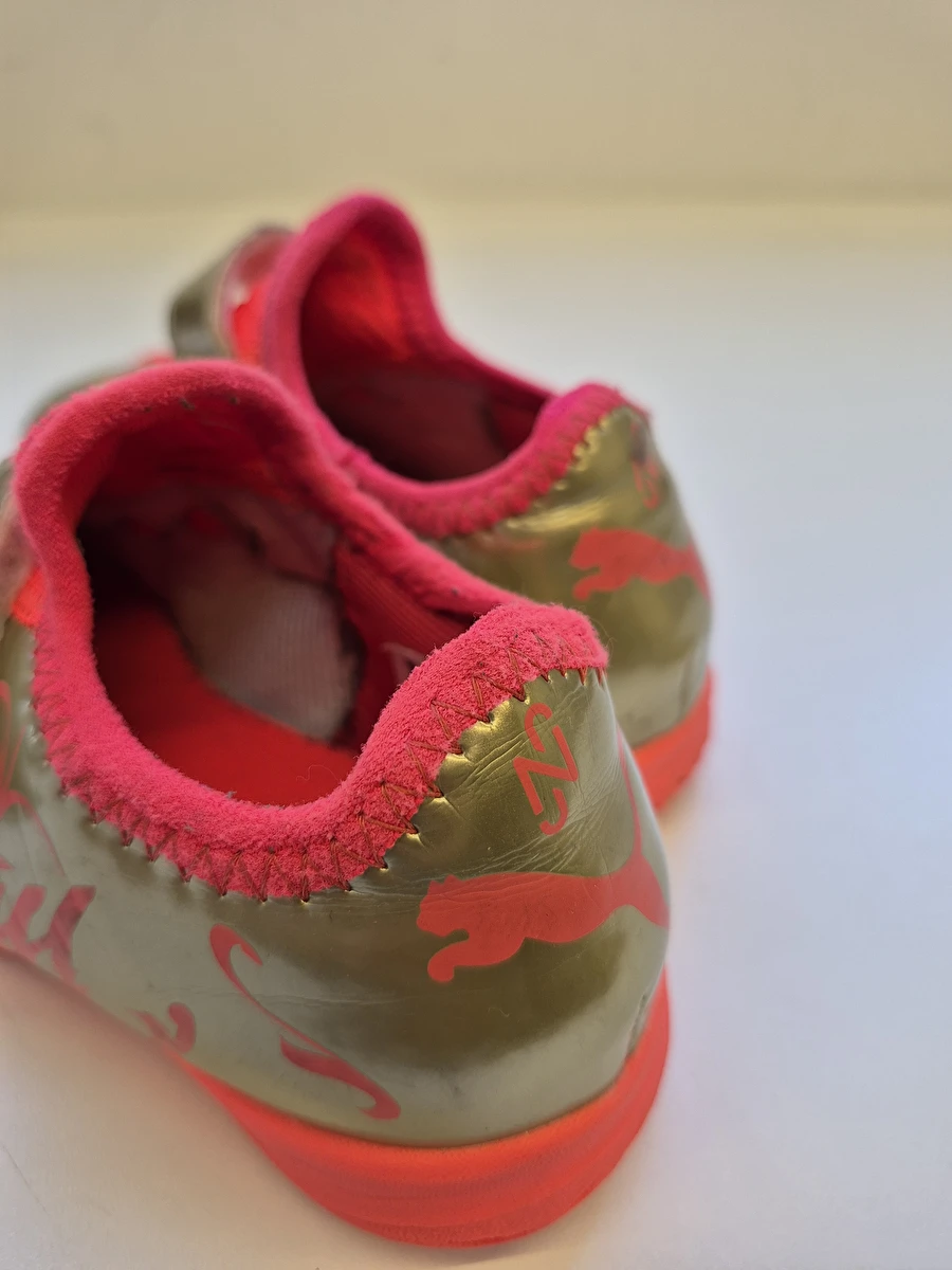 Chuteira Com Velcro Dourado Puma 26