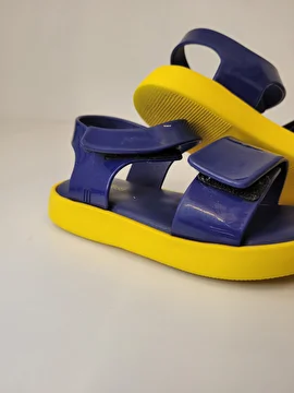 Sandália Com Velcro Azul Melissa 23-24