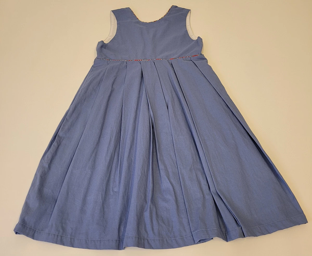 Vestido Com Detalhe Floral Vermelho Novo Azul Renata Carlotto 12 Anos