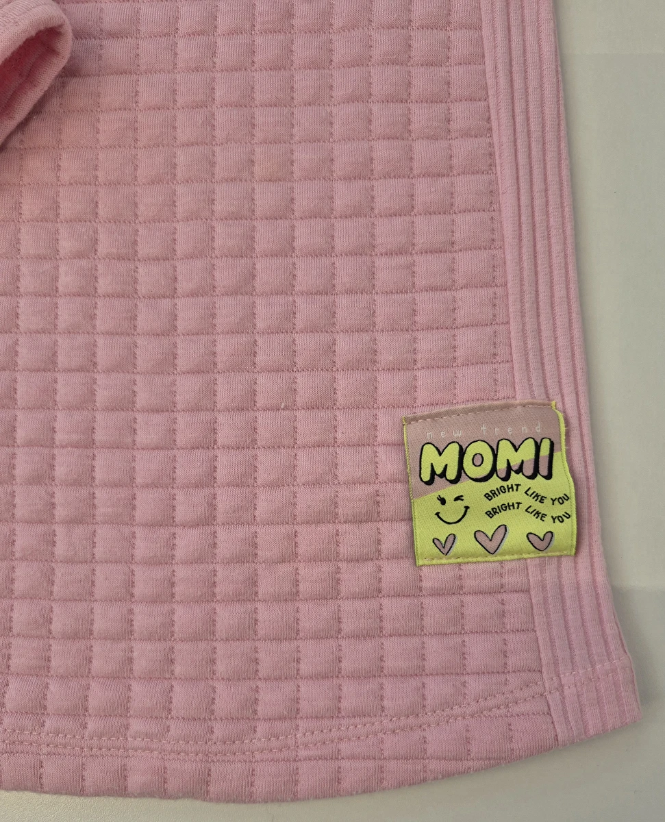 Vestido Manga Longa Rosa Momi 1 Ano