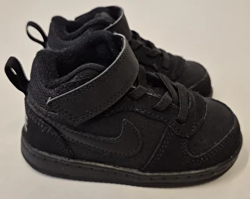 Tênis Cano Médio/Com Velcro Preto Nike 21