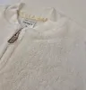 Casaco Com Zíper/Tipo Fleece Branco Carter's 3 Meses