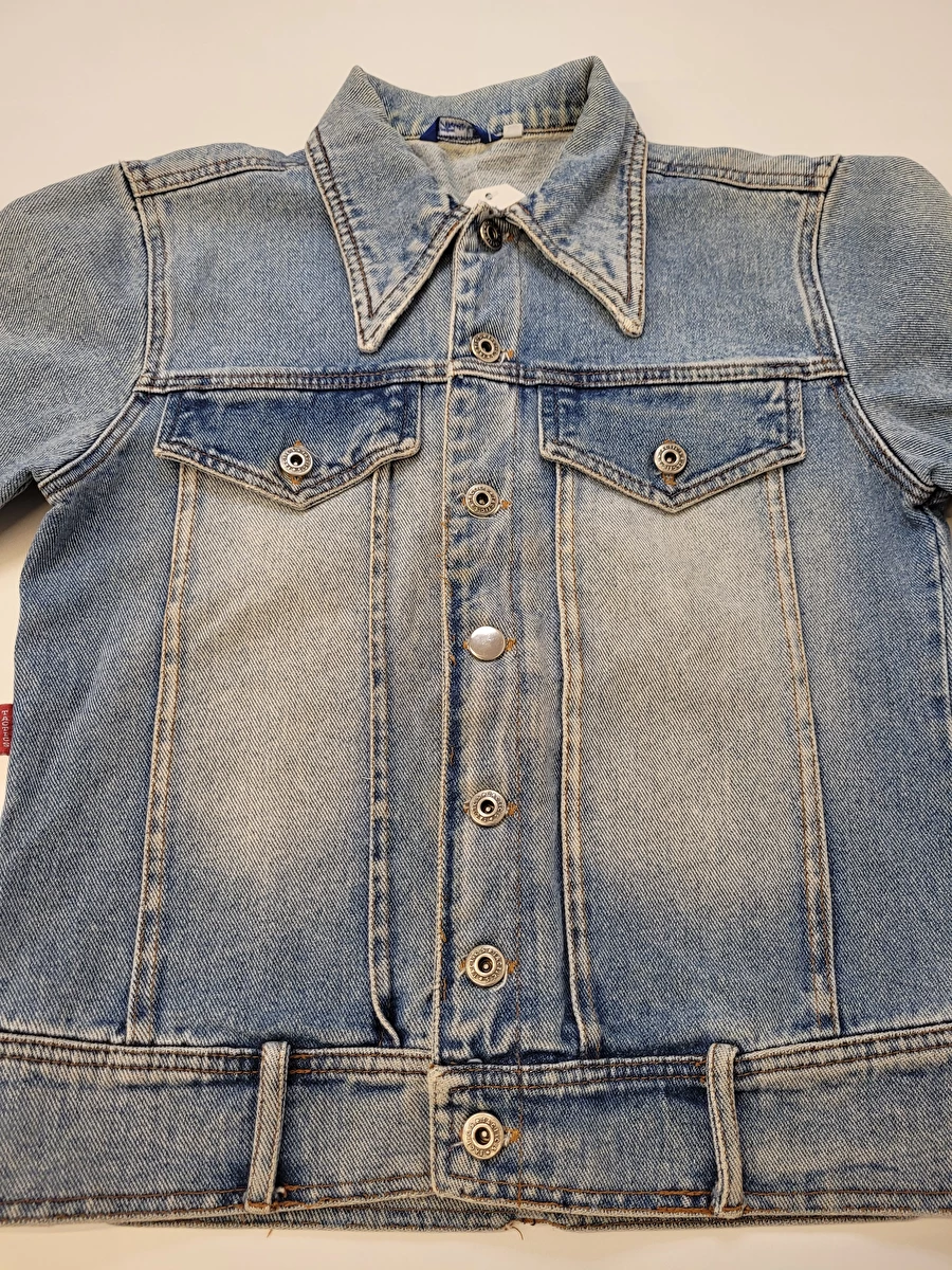 Jaqueta Algodão Tipo Jeans Azul Tactic's 18 Anos