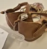 Sandália Com Velcro/Nova Caramelo Osh Kosh 24