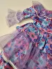 Fantasia Vestido/Isabela/Encanto Colorido Sem Marca 6 Anos