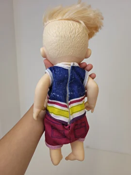 Boneco Menino Loiro Bege Hasbro Gaming 2-4 Anos