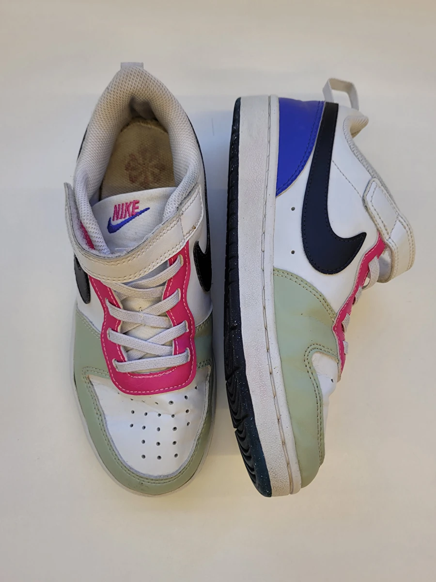 Tênis Com Velcro Branco Nike 33