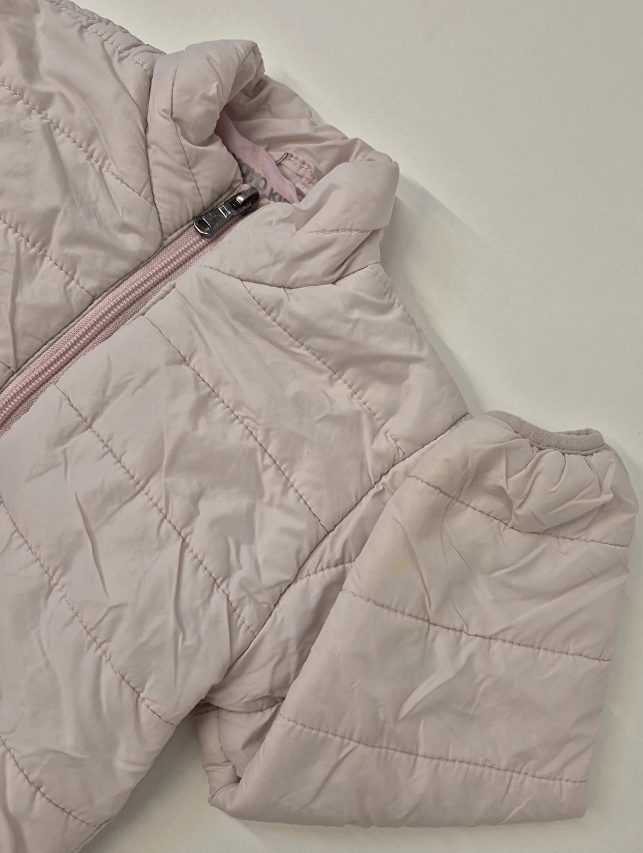 Jaqueta Com Zíper/Tipo Puffer Rosa Yoyo Kids 3 Anos