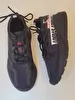 Tênis Couro Escritas Em Branco/ Cadarço Preto Adidas 33
