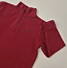 Suéter Com Zíper /Tipo Tricô Vermelho Polo Ralph Lauren 4 Anos