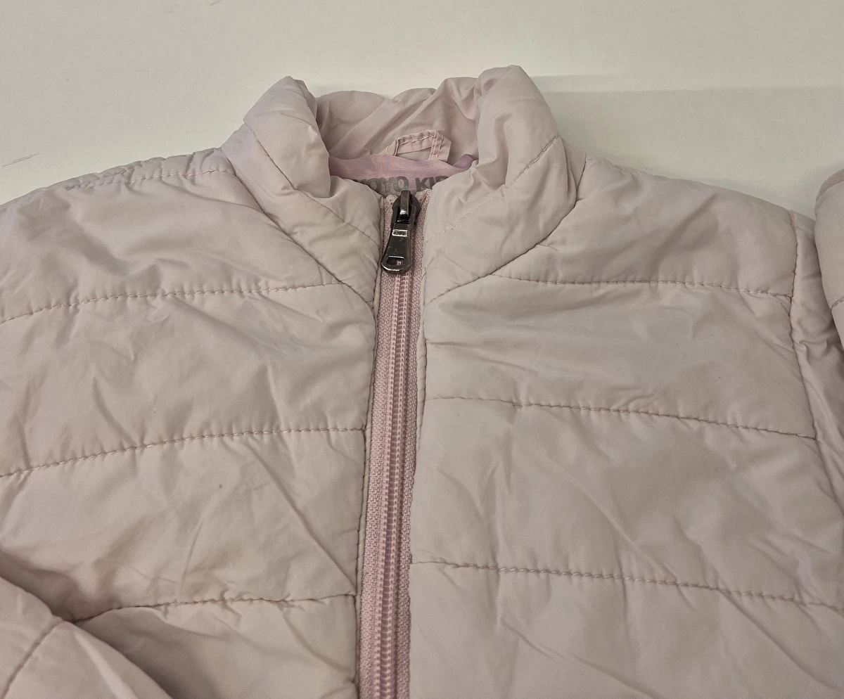 Jaqueta Com Zíper/Tipo Puffer Rosa Yoyo Kids 3 Anos