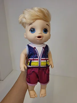Boneco Menino Loiro Bege Hasbro Gaming 2-4 Anos