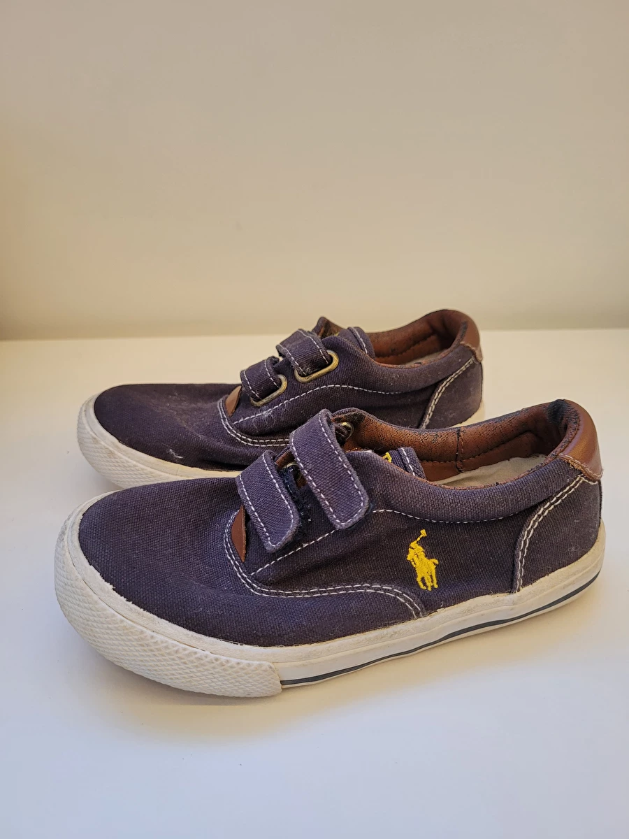 Sapatenis Sem Cadarço Preto Polo Ralph Lauren 25