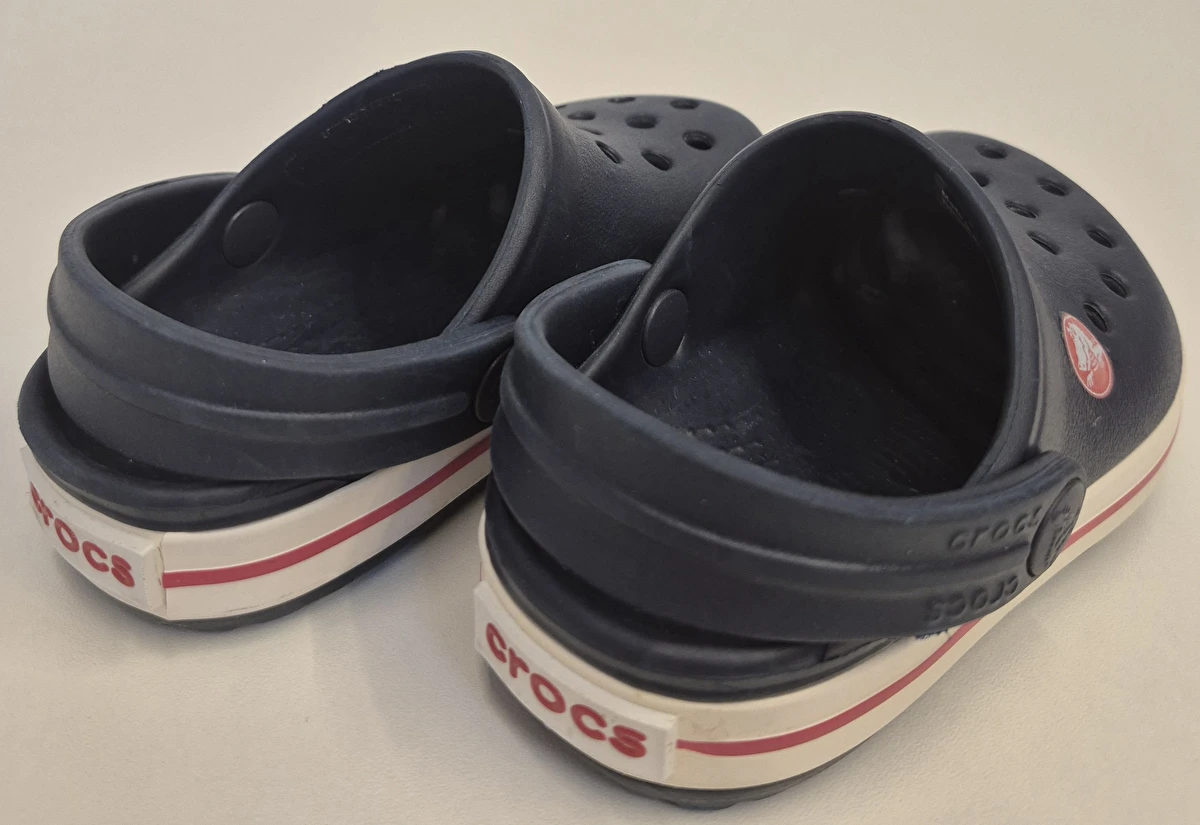 Sandália Modelo Tradicional Azul Crocs C 4-5
