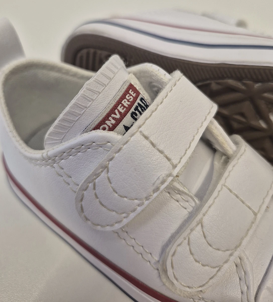 Tênis Com Velcro Branco All Star 21