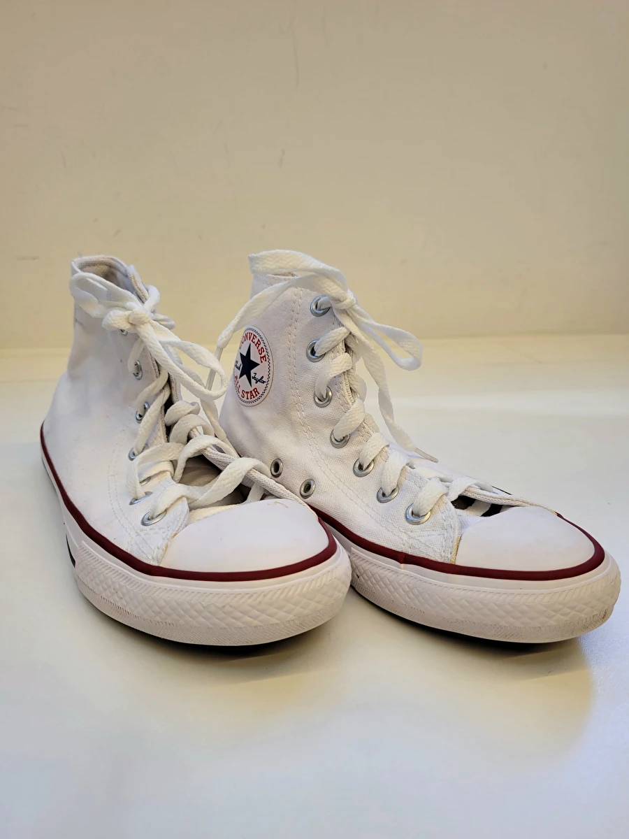 Tênis Cano Médio/Com Cadarço Branco All Star 32