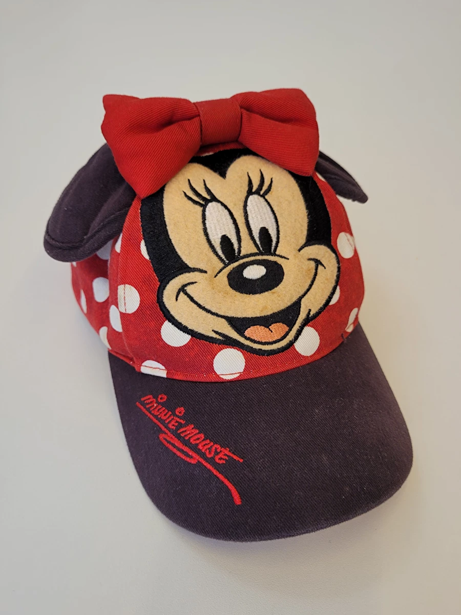 Boné Algodão Com Elástico/ 50 Cm Vermelho Disney