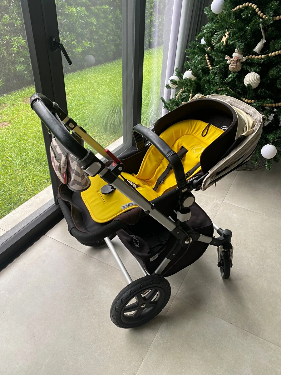 Carrinho Cameleon 3 Plus 2 Em 1 Versátil E Fácil Cinza Bugaboo
