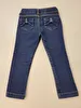 Calça Algodão Com Ajuste Na Cintura/Zíper/Botão/Tipo Jeans Azul Bakulele 2 Anos
