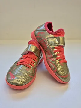 Chuteira Com Velcro Dourado Puma 26